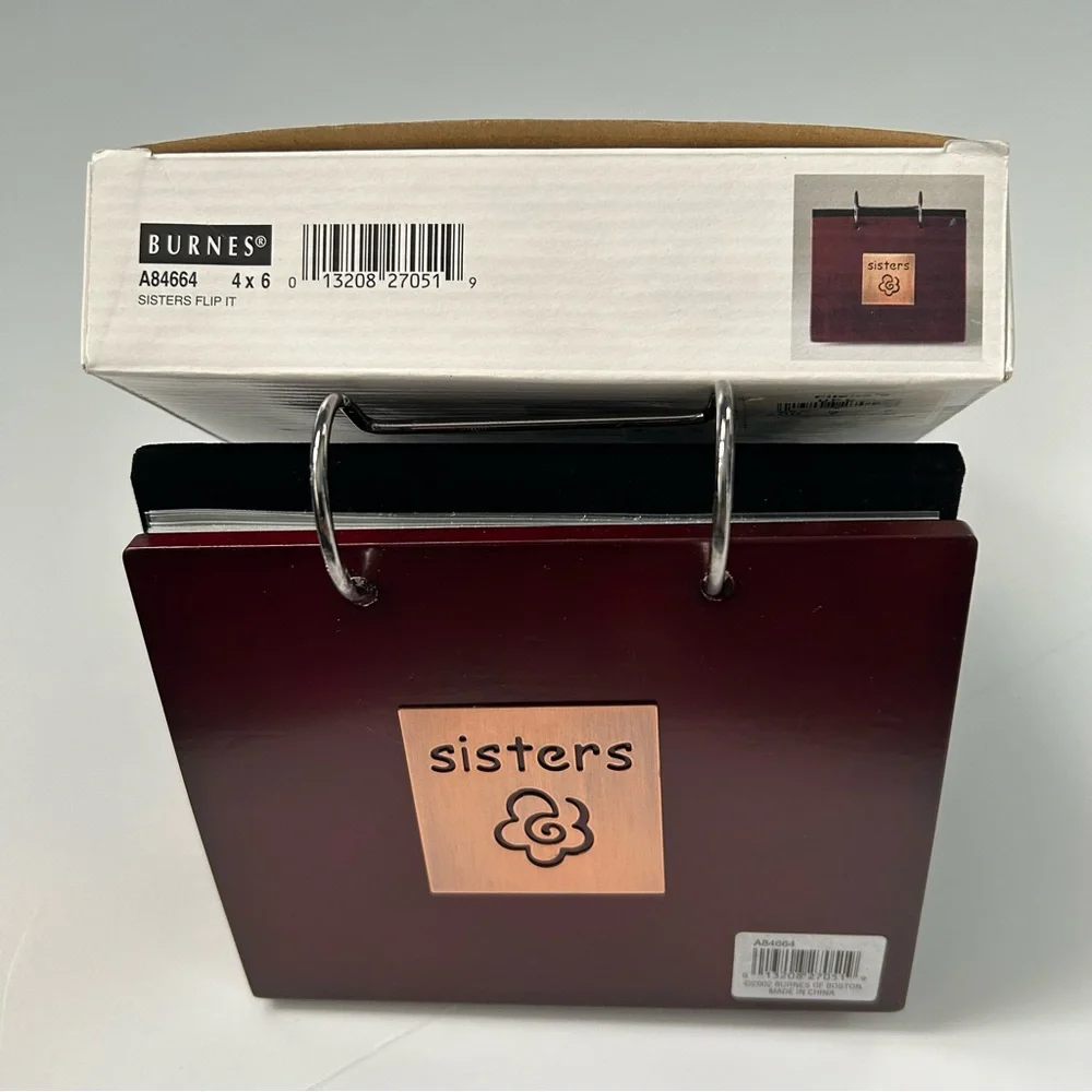 New Burnes of Boston “Sisters” Table Top Photo Album